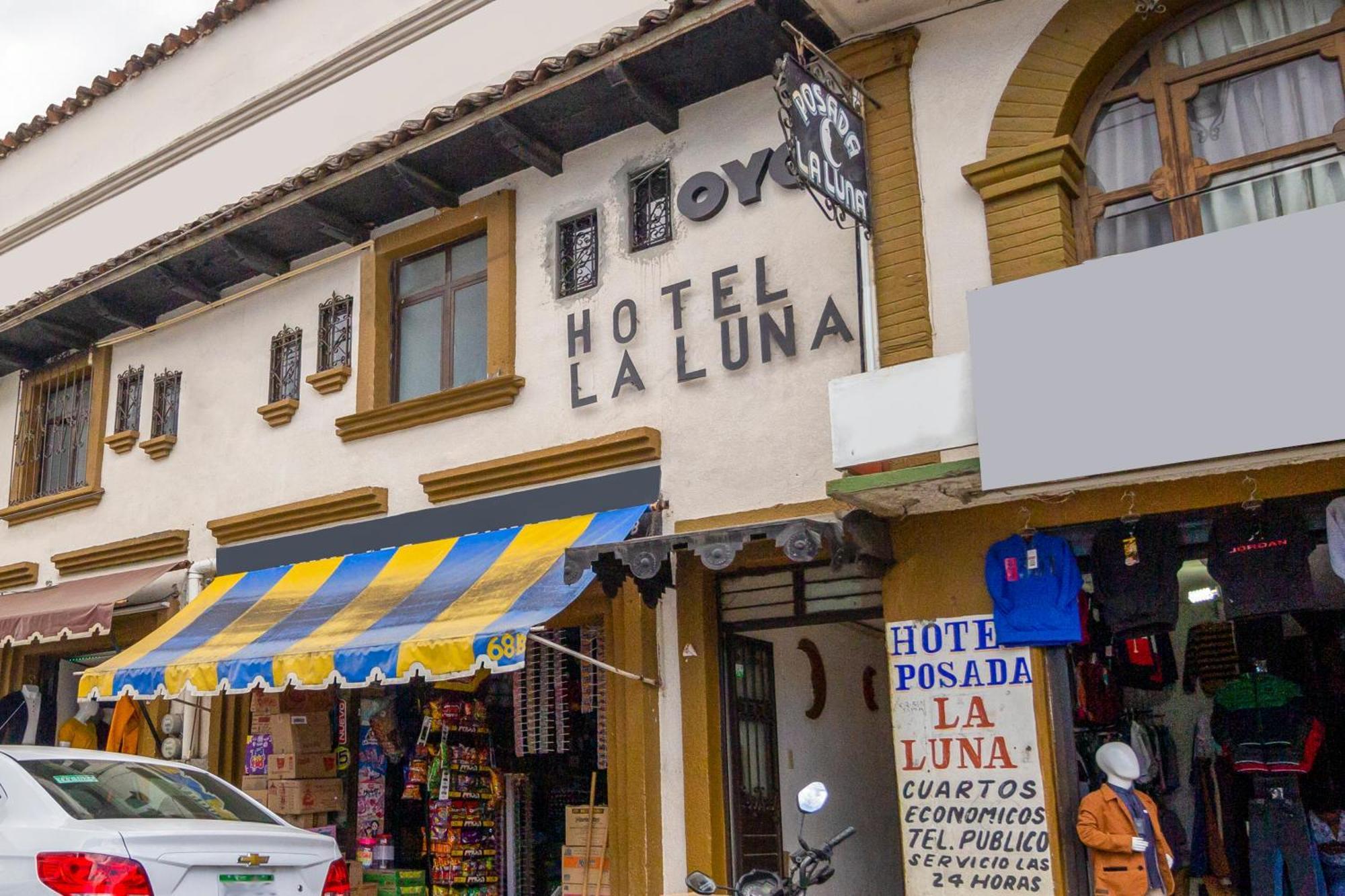 Oyo Hotel La Luna, Templo De Santo Domingo De Guzman ซานกริสโตบัล เด ลาสกาซาส ภายนอก รูปภาพ